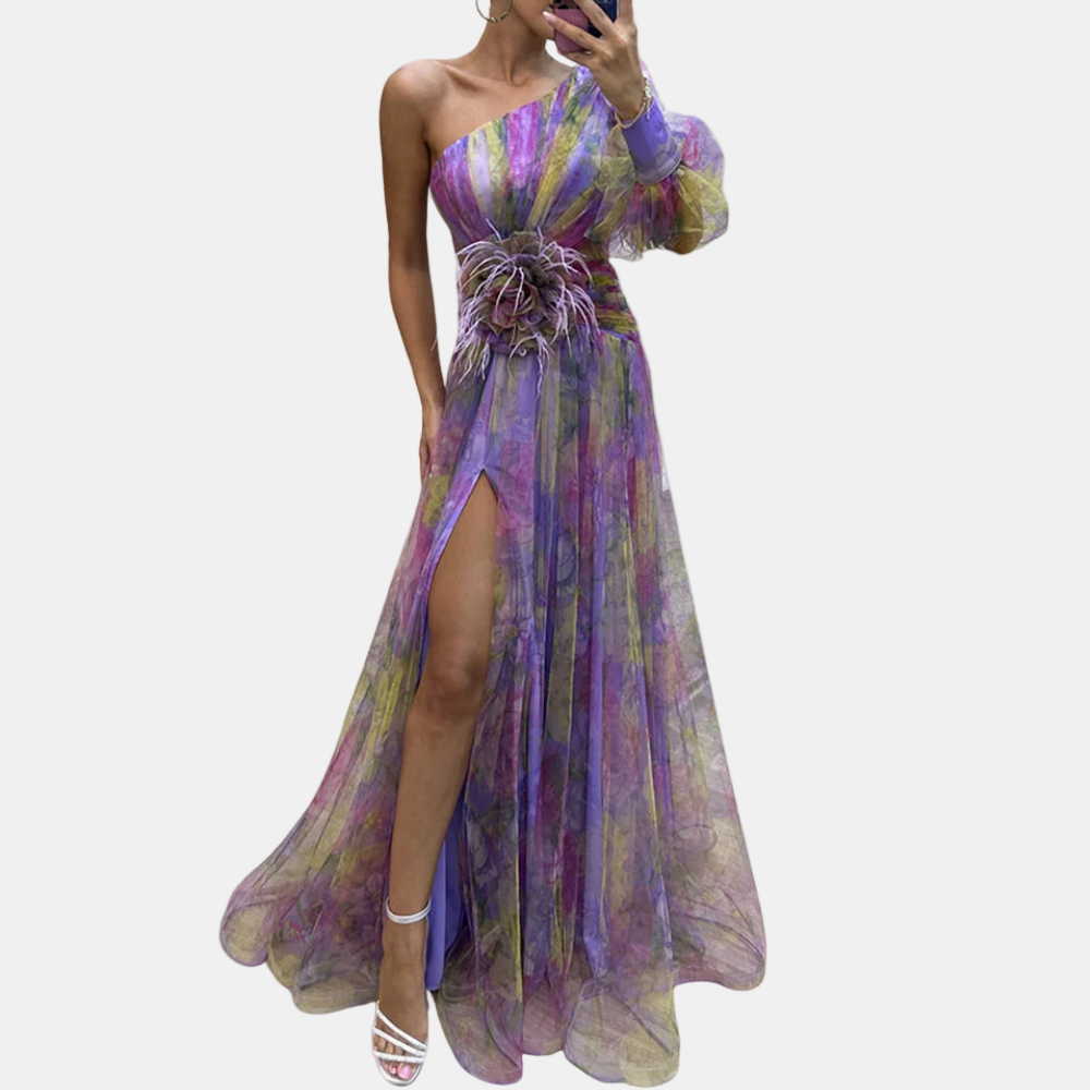 BEATRICE | EN-SKULDRA LÅNGÄRMAD KLÄDNAD