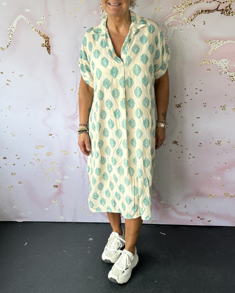 Elena – Klänning med mönster