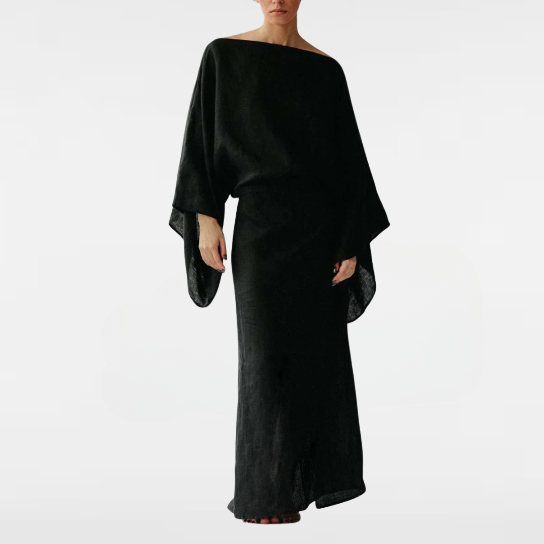 Saphira | Maxi kimono-stil klänning