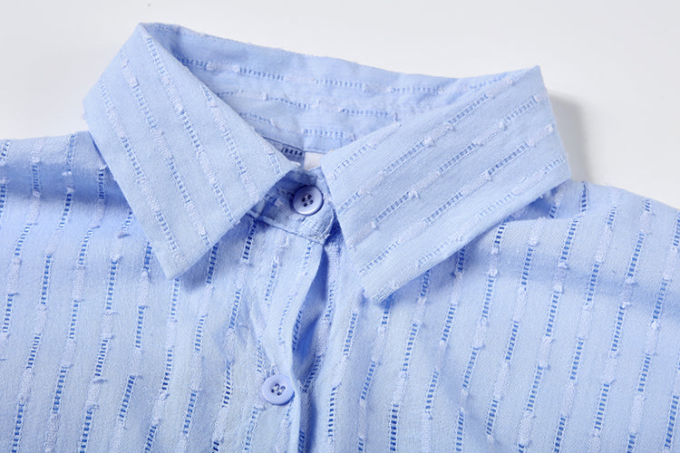 Elizabeth - Lätt skjorta och shorts-set