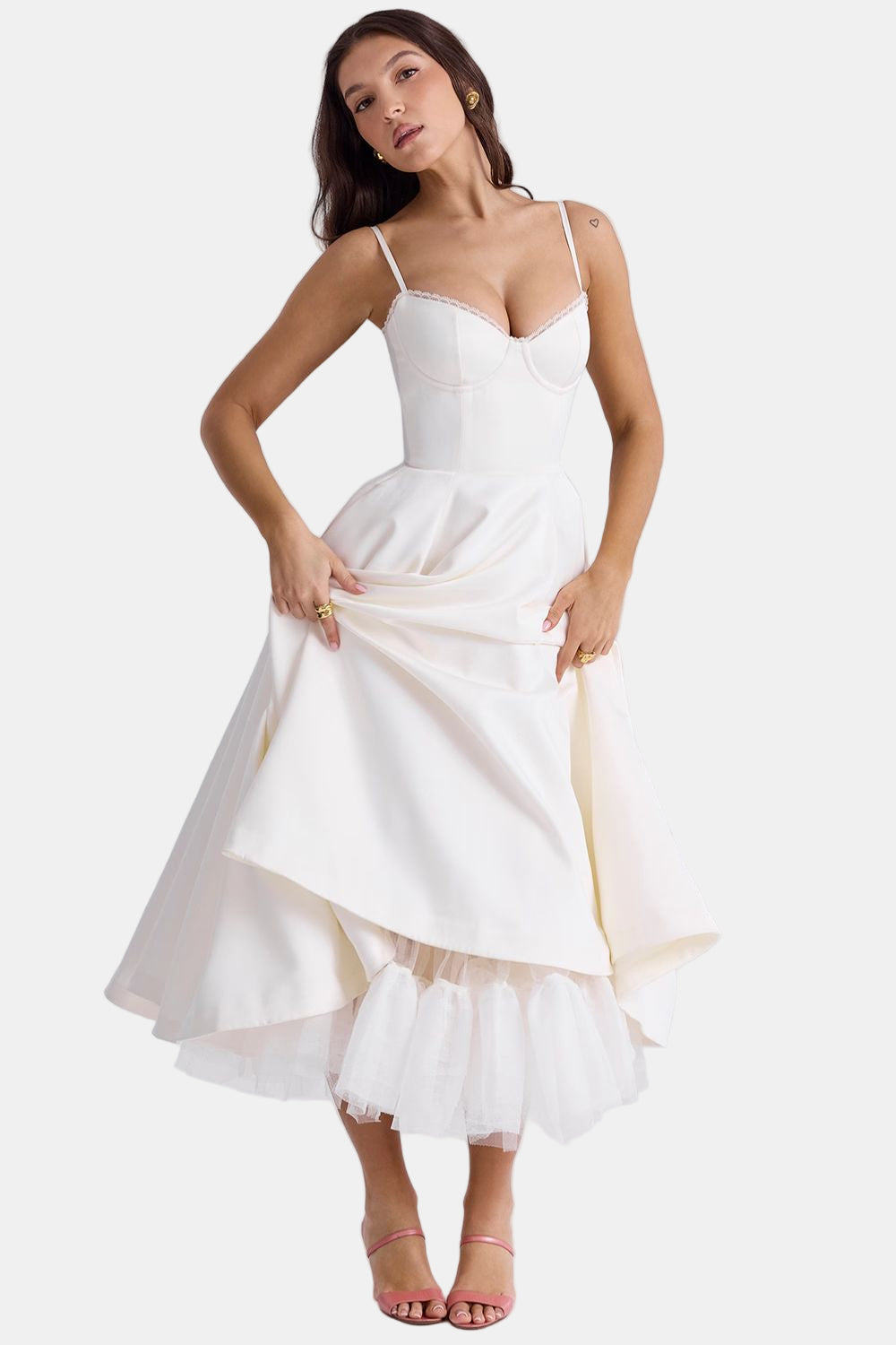 Aurelia | Eterisk Tyll Accent Klänning