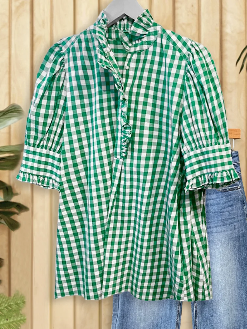 Lotta – Blus med knapplås