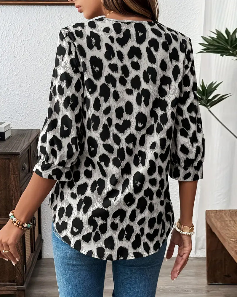 Mara – Blus med tryck