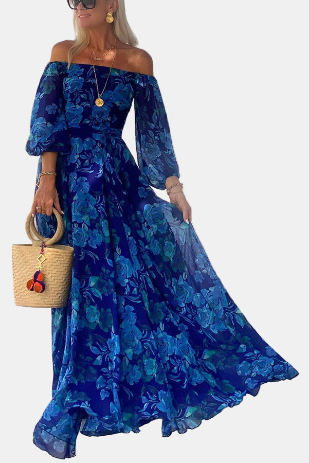 CLAIRE | CHIC SOMMAR OFF-SHOULDER KLÄNNING