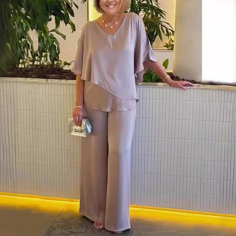 Martha - Bekväm Vidbyx Set