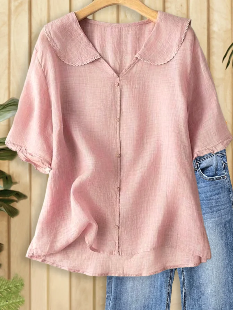 Eva – Blus med knapplåsning