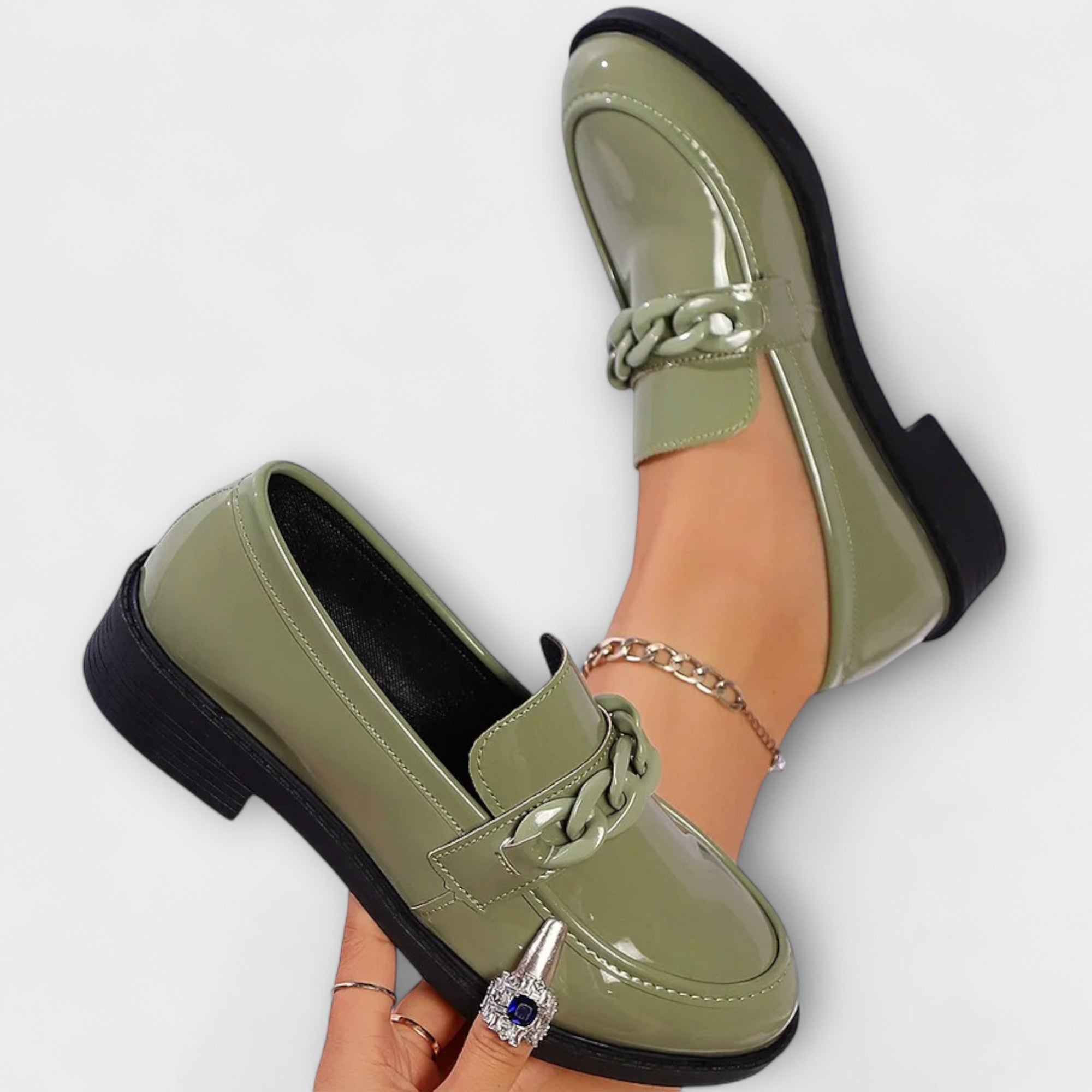 Lumi – Ronde Teenvorm, Casual Loafers