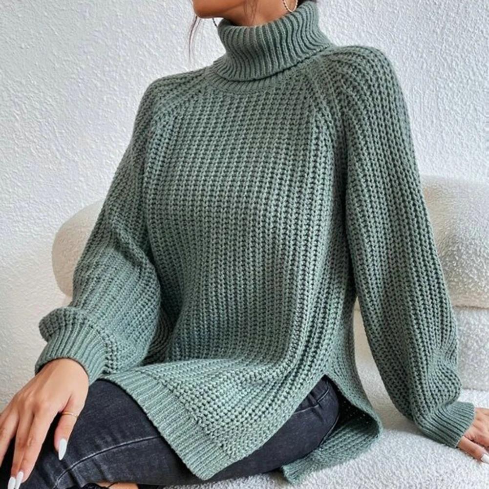 Linda – Tröja med hög krage